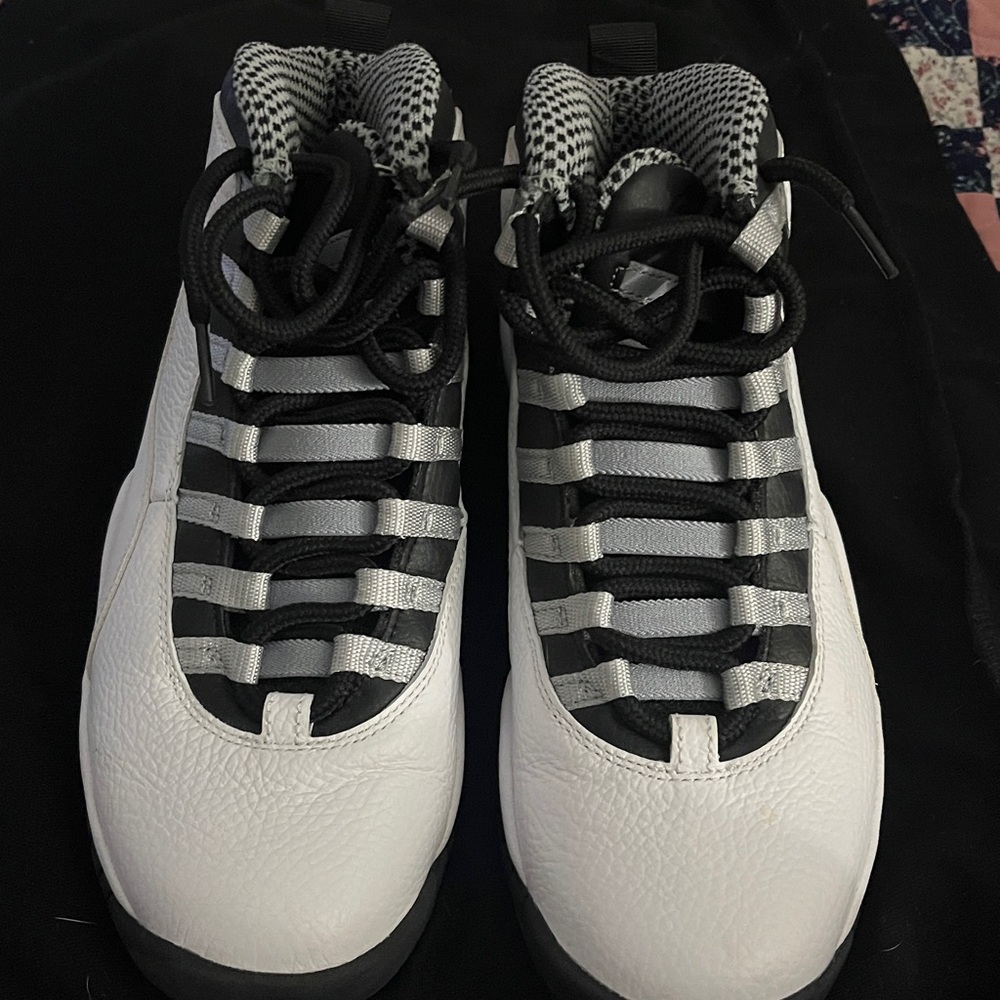 Jordan Athletic Shoes in White and Black